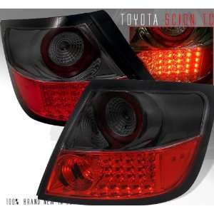  Toyota Scion Led Tail Lights Red Smoke LED Taillights 2004 