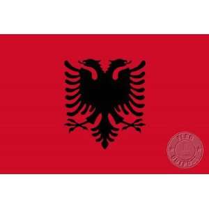  Albania 3 x 5 Nylon Flag: Patio, Lawn & Garden