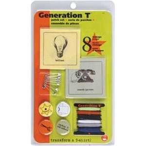  Generation T Vintage Patch/Punk Pin Set: Arts, Crafts 