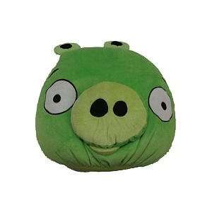  Angry Birds Plush Pillow Green Pig Potbellies Rovio 
