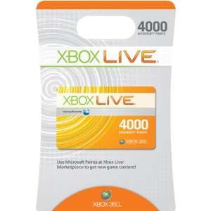 Xbox LIVE 4000 Points