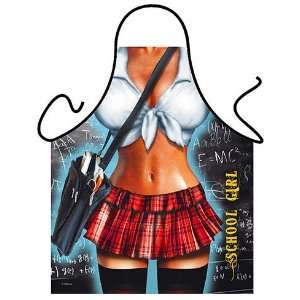  School Girl Sexy Kitchen Cooking Apron: Kitchen & Dining