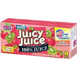 Juicy Juice 100% Juice, Kiwi Strawberry, 8 Count/4.23 Ounce Boxes 