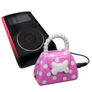  MP3 & iPod Speaker Keyring Mini Handbag Speaker: Toys 