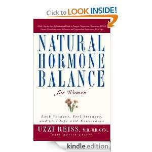 Natural Hormone Balance for Women: Martin Zucker, Uzzi Reiss:  