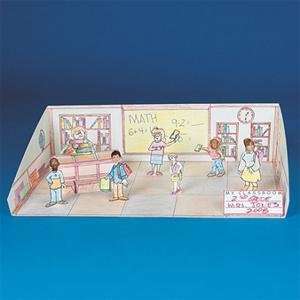   Worldwide School Days Interactive Dioramas (Pack of 6): Toys & Games
