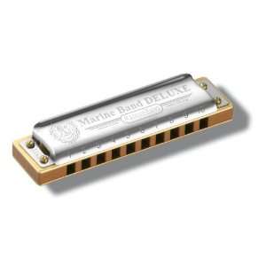  Hohner Marine Band Deluxe Harmonica key Of C Musical Instruments