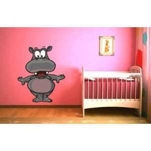  Hippo Wall Decal Sticker Graphic By LKS Trading Post Baby