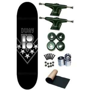  Plan B LTD Danny Way Evil Complete Skateboard Deck: Sports 