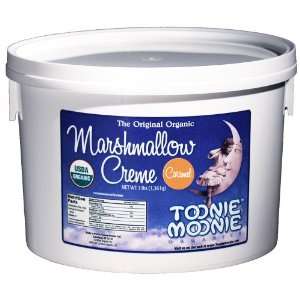 Toonie Moonie Organics Caramel Marshmallow Creme, 3 Pound Tub:  