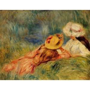  Renoir Art Reproductions and Oil Paintings: Young Girls by 