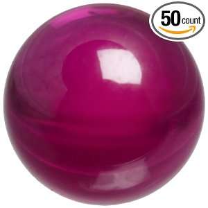 Synthetic Ruby Ball, Grade 25, 0.0059 Diameter (Pack of 50)  