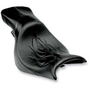   XL Seat without Driver Backrest Receptacle   Flame Stitch YMC 111 01F