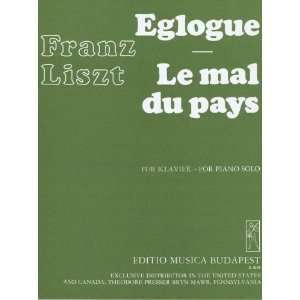   mal du Pays from Annees de Pelerinage I (Nos. 7, 8) 