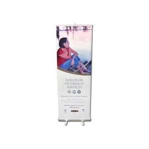  RBS    32 x 48 Custom Retractable Banner Stands with 