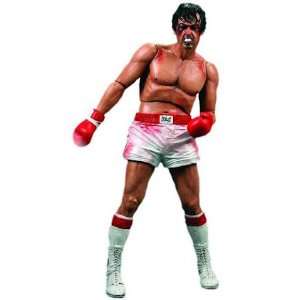   Inch Series 1 Action Figure Rocky Balboa Post Fight: Toys & Games