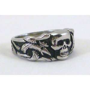  German WWII Waffen SS Elite Sodiers Ring Reproduction Sz 