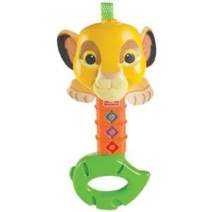  Fisher Price Disneys Lion King Dumbell Rattle Baby