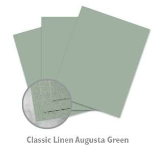  CLASSIC Linen Augusta Green Paper   250/Package: Office 