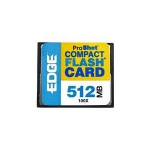  EDGE Tech 512MB ProShot CompactFlash Card   100x 