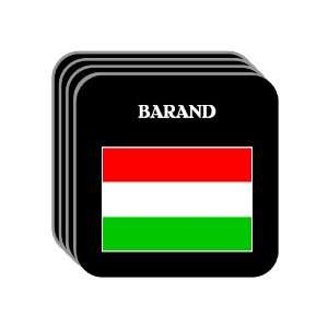  Hungary   BARAND Set of 4 Mini Mousepad Coasters 