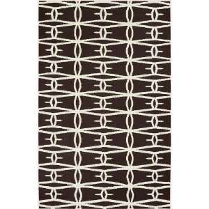   Cream Geometric Contemporary 5 x 8 Rug (FAL 1028)