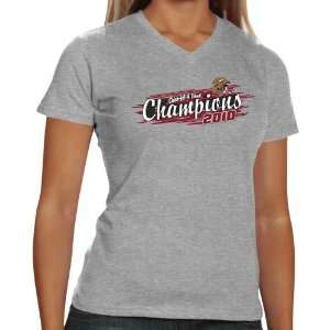   Ash 2010 Chick fil A Bowl Champions V neck T shirt: Sports & Outdoors
