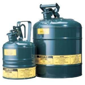  Justrite 10312 Type 1 Safety Can for Oil Green 1 Gallon 
