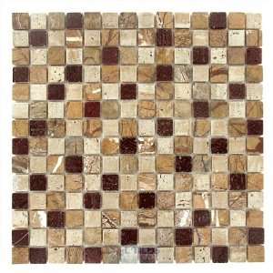   glass tiles   12 x 12 stone mosaic in minos