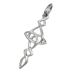  Nebula Tech Metal Celtic Twist Pendant.: Jewelry