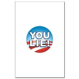  You Lie Anti obama Mini Poster Print by  Patio 