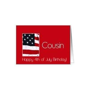  4th of July birthday card for cousin Card Health 