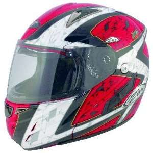 Zox Genessis R SVS Modular Dual Shield Helmet Detour Graphic Glossy 