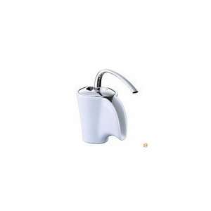  Vas K 11010 0 Single Control Ceramic Faucet, White: Home 