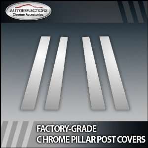  06 12 Hyundai Azera 4Pc Chrome Pillar Post Covers 