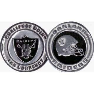  Challenge Coin Card Guard   Oakland Raiders Sports 