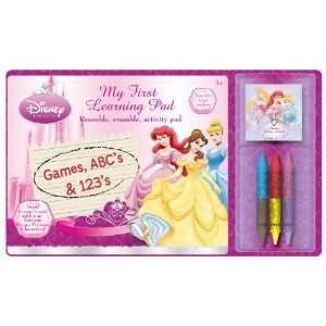 Princess My First Dry Erase Learning Pad Set, Full Color 