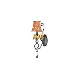  World Imports   1261 97 : 1 Lt. Wall Sconce   Dark Antique 