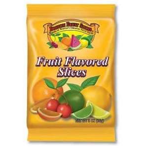 Fruit Flavored Slices Bag 3oz: 12 Counts:  Grocery 