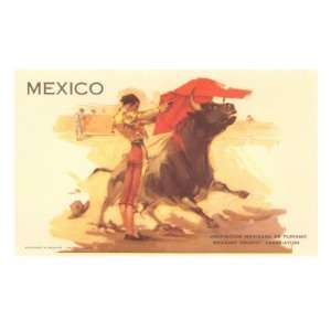 Bullfight Poster, Mexico MasterPoster Print, 12x18 