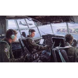   135th Airlift Squadron, 175th Wing Aviation Art: Home & Kitchen