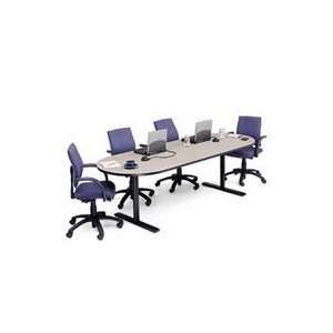  Rectangular Conference Table Top, 36 x 96, Storm Gray 