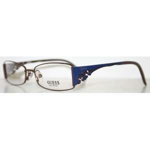  GUESS 1667 BROWN New Womens Optical Eyeglass Frame 