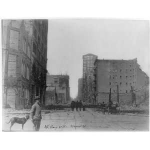  Geary St. from Market St.,San Francisco Earthquake,1906 