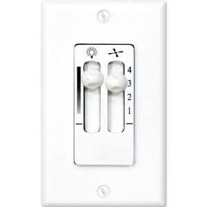 Progress Lighting P2630 30 Four Speed Fan White Wall Control with Full 