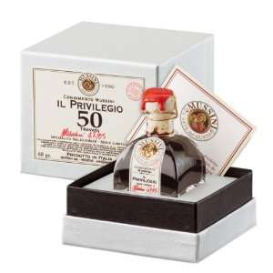 Mussini Italian 50 Year Il Privilegio Balsamic Vinegar ( 2.4 Oz)