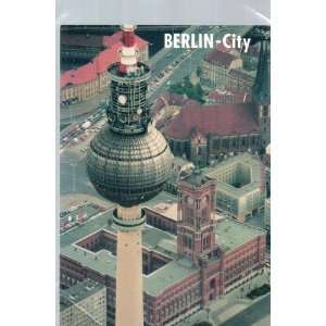  German Post Card: BERLIN CITY, Berlin, Fernsehturm, Rotes 