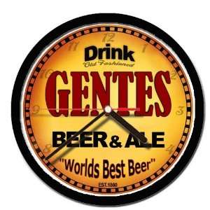  GENTES beer and ale cerveza wall clock: Everything Else