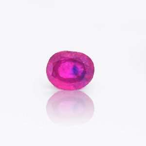  Oval Ruby Facet 1.37 ct Gemstone: Jewelry
