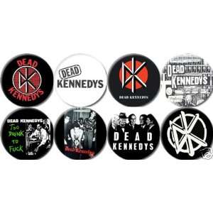  Set of 8 DEAD KENNEDYS Pinback Buttons 1.25 Pins / Badges 